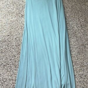 See you Monday Blue Maxi dress